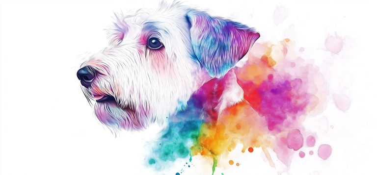 Colorful Watercolor Sealyham Terrier Head scaled