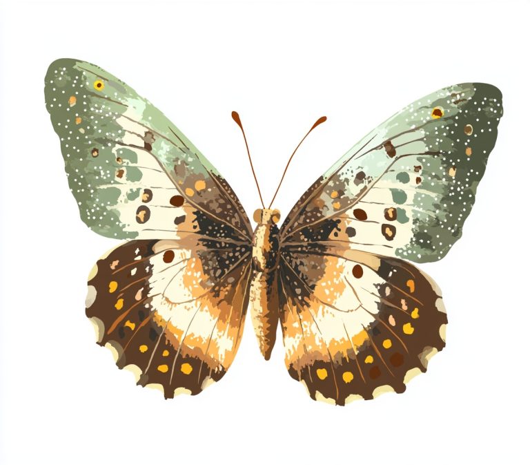 Cottagecore Butterfly Clipart