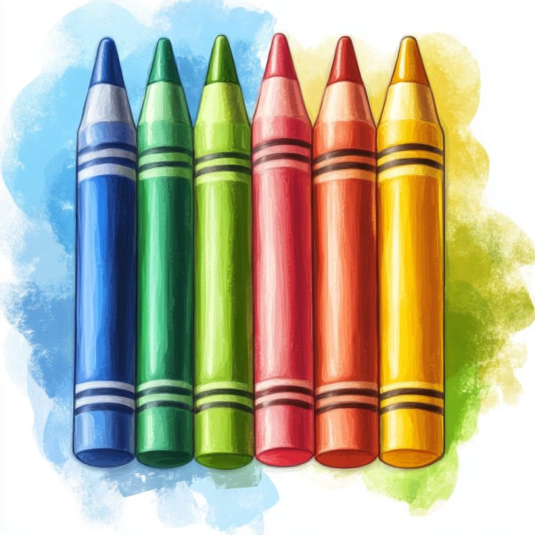 Crayon Drawing Art