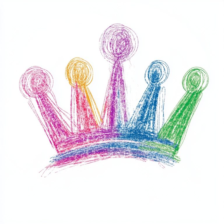 Crayon Tiara Icon Texture