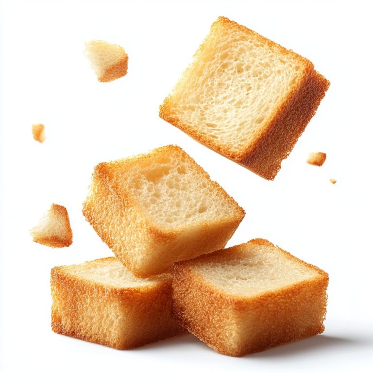 Crispy Toasted Bread Cubes