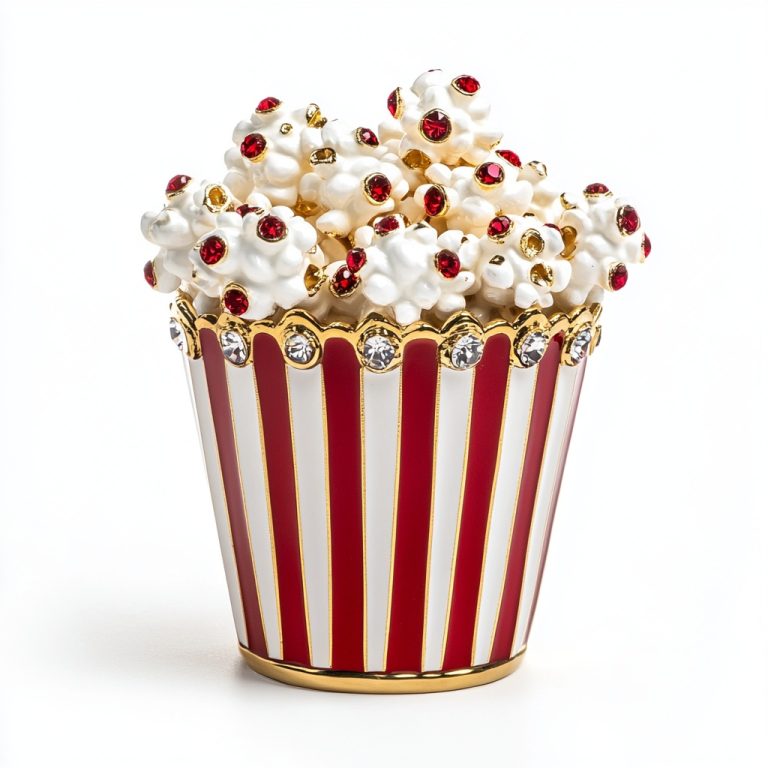 Crystal Embellished Popcorn Bucket