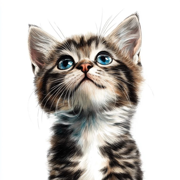 Cute Cat Illustration