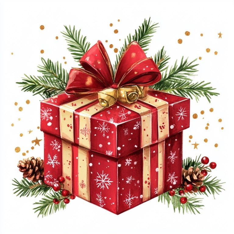 Cute Clipart Christmas Gift