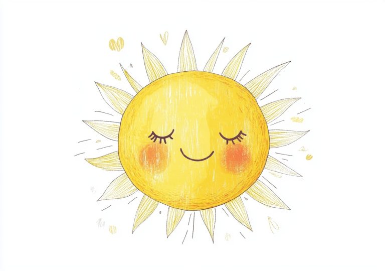 Cute Sunshine Clipart Design