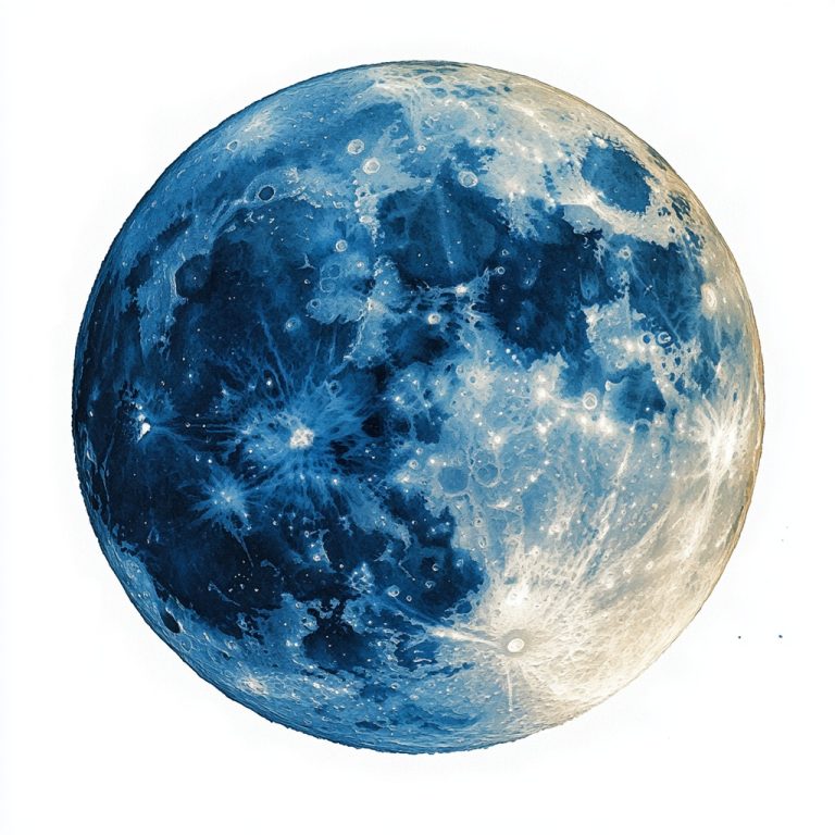 Decoupage Full Moon Art