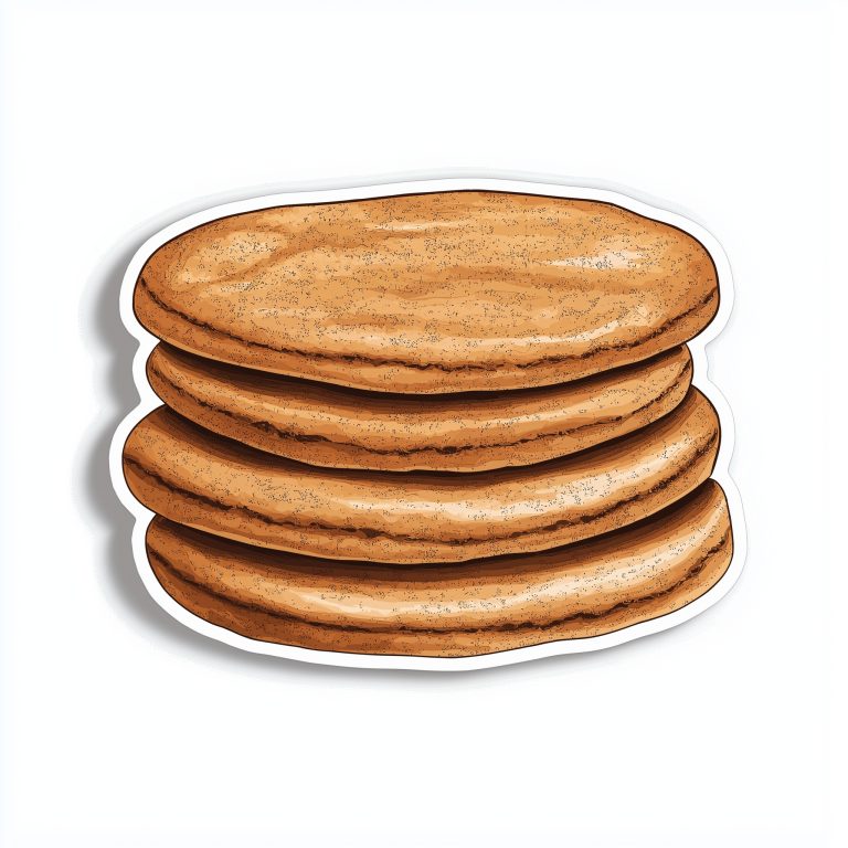 Die Cut Snickerdoodle Sticker