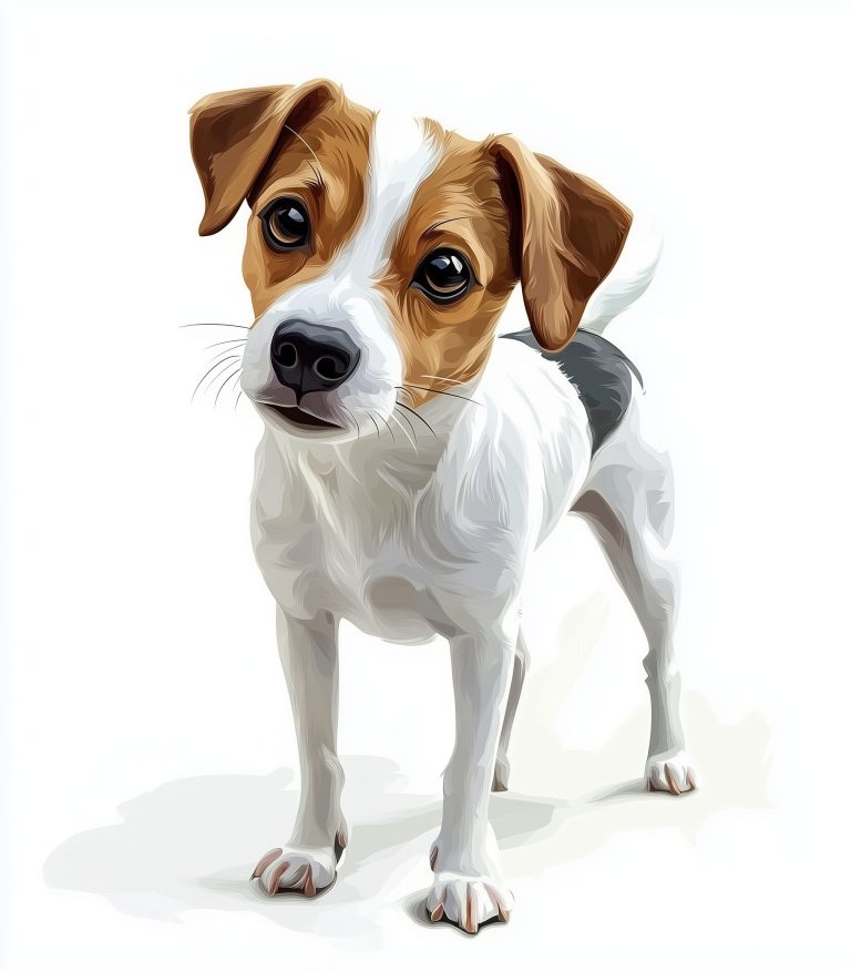 Digital Art Jack Russell