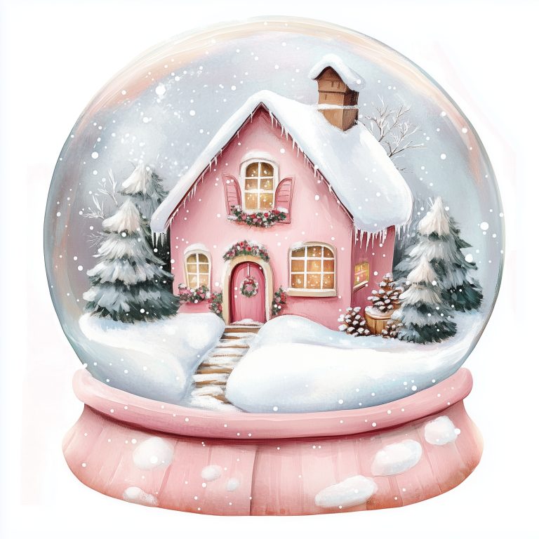 Digital Snow Globe House