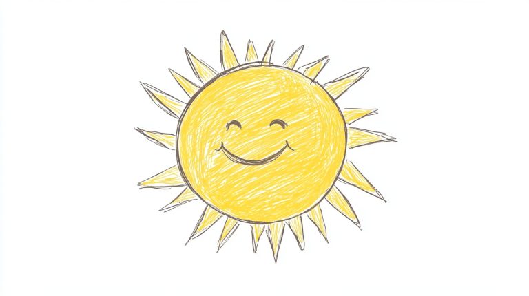 Doodle Sun with Children