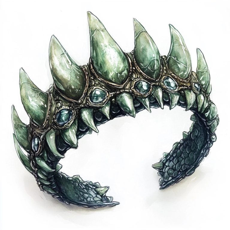 Dragon Tooth Crown Art