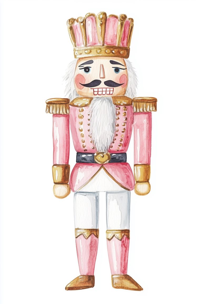 Dreamy Nutcracker Watercolor scaled