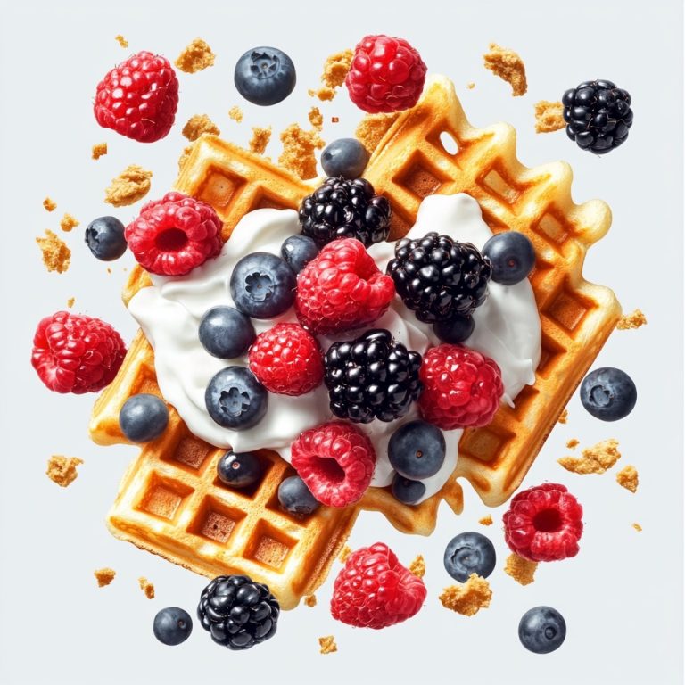 Dynamic Waffle Berry Arrangement