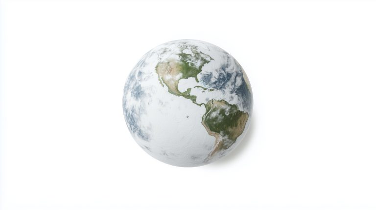 Earth scaled