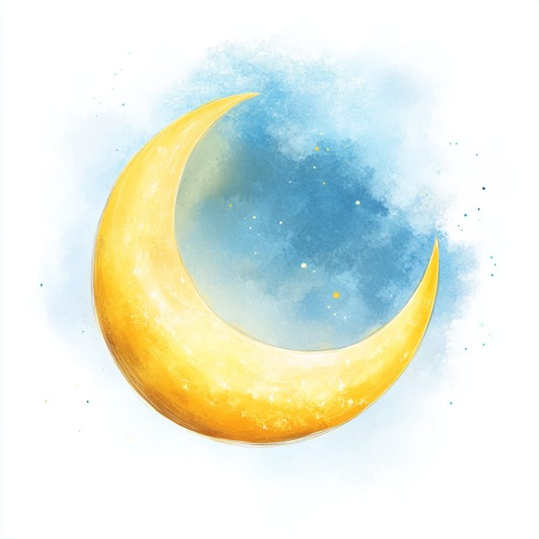 Fantasy Moon with Mist