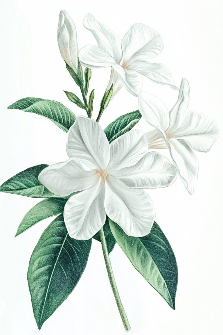 Gardenia Floral 2