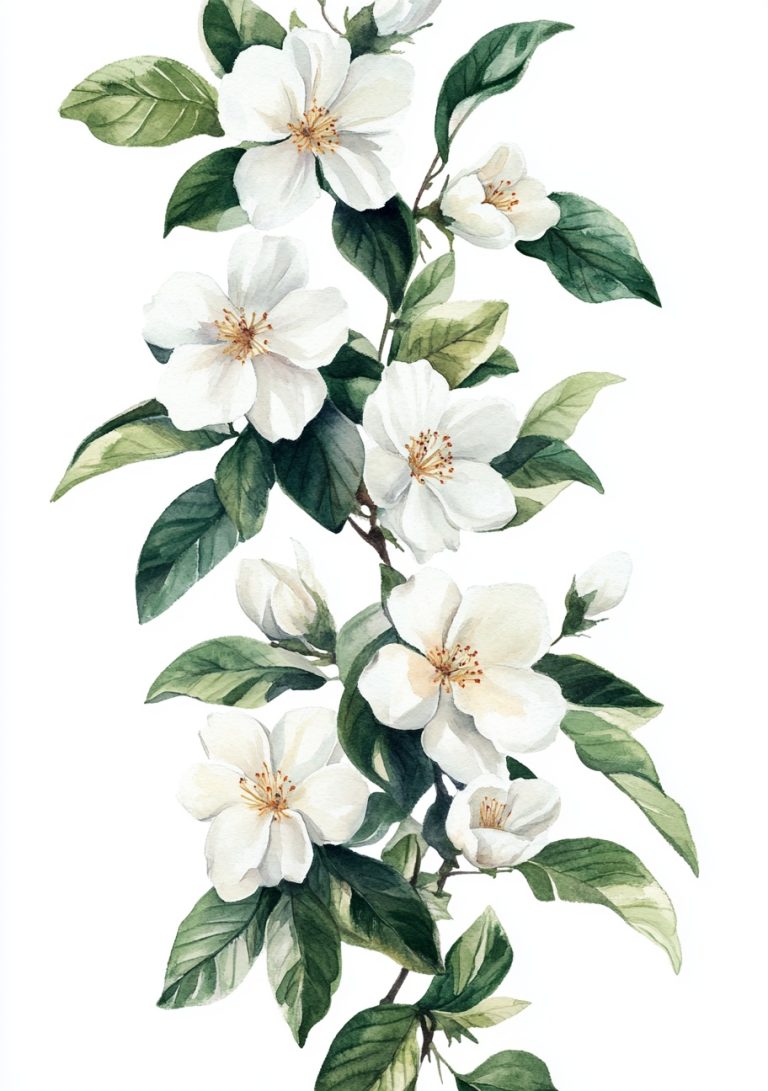 Gardenia Floral 22