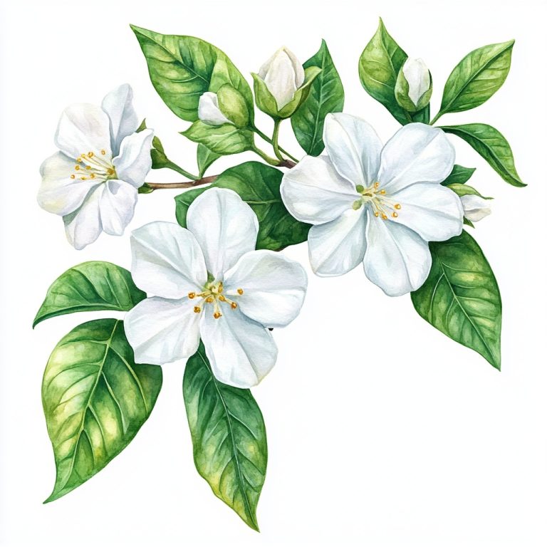 Gardenia Floral 24