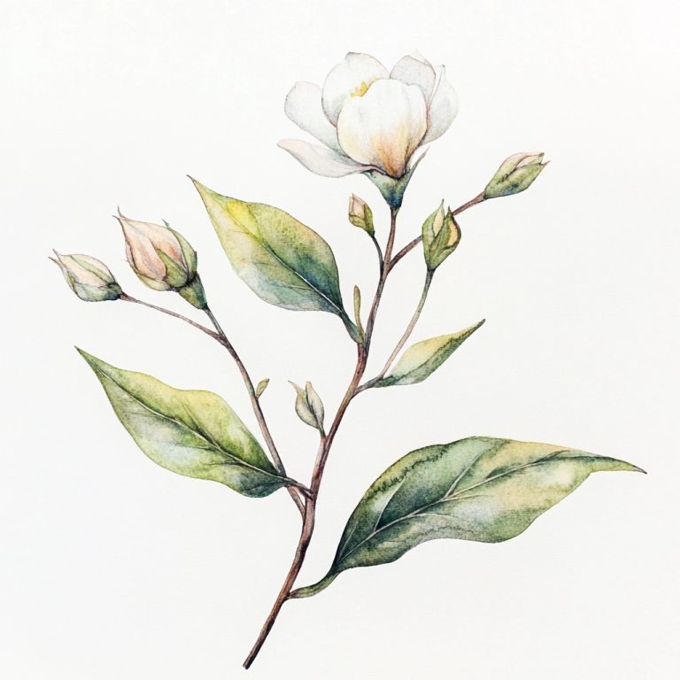 Gardenia Floral 25