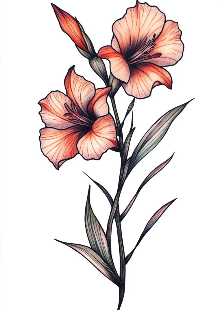 Gladiolus Floral 1