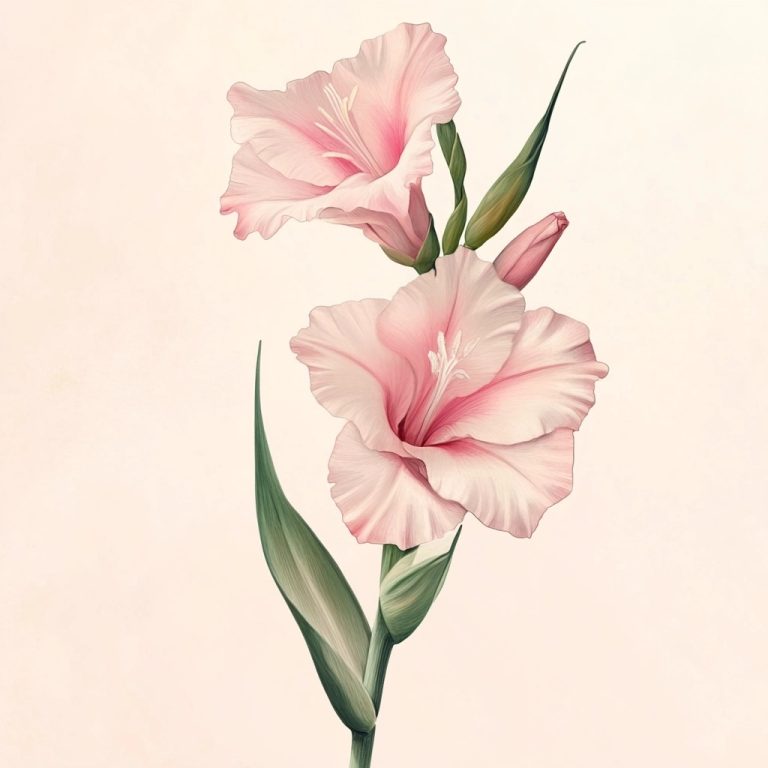 Gladiolus Floral 4