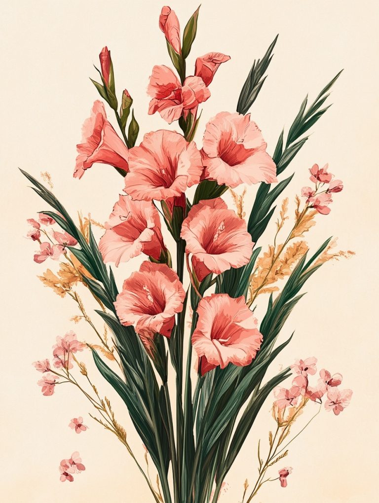 Gladiolus Floral