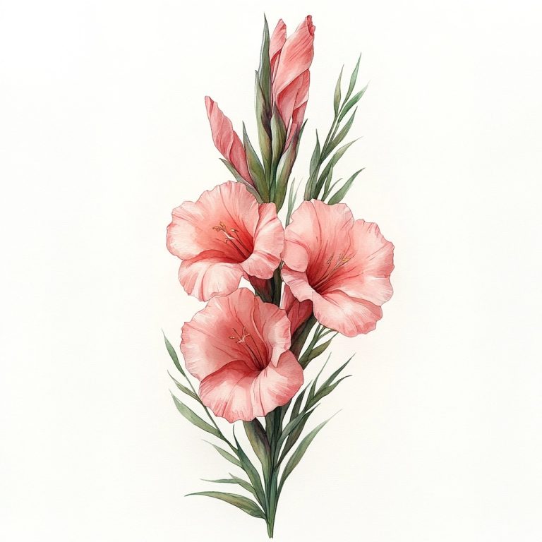 Gladiolus Floral 8