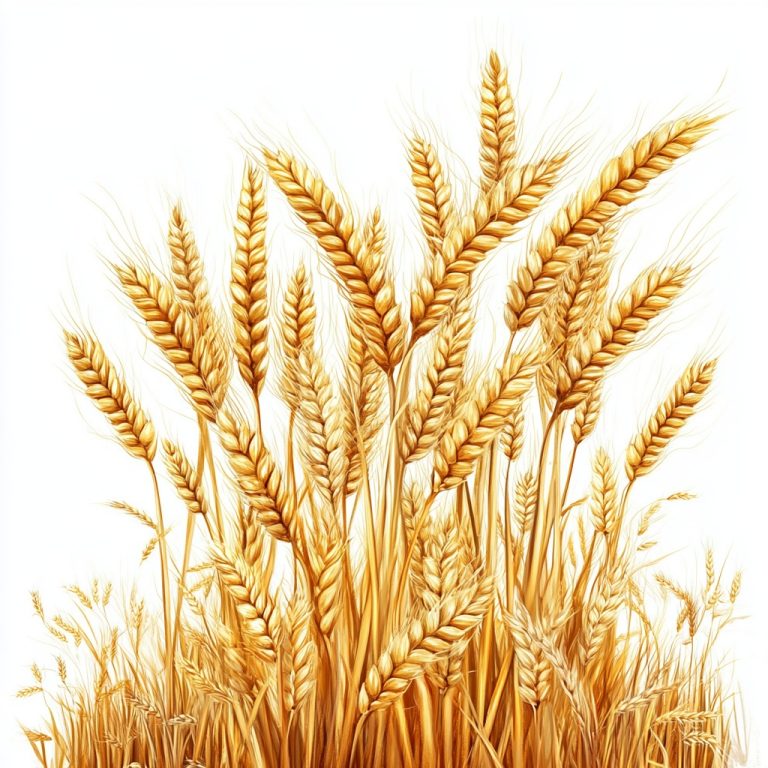 Golden Wheat Illustration