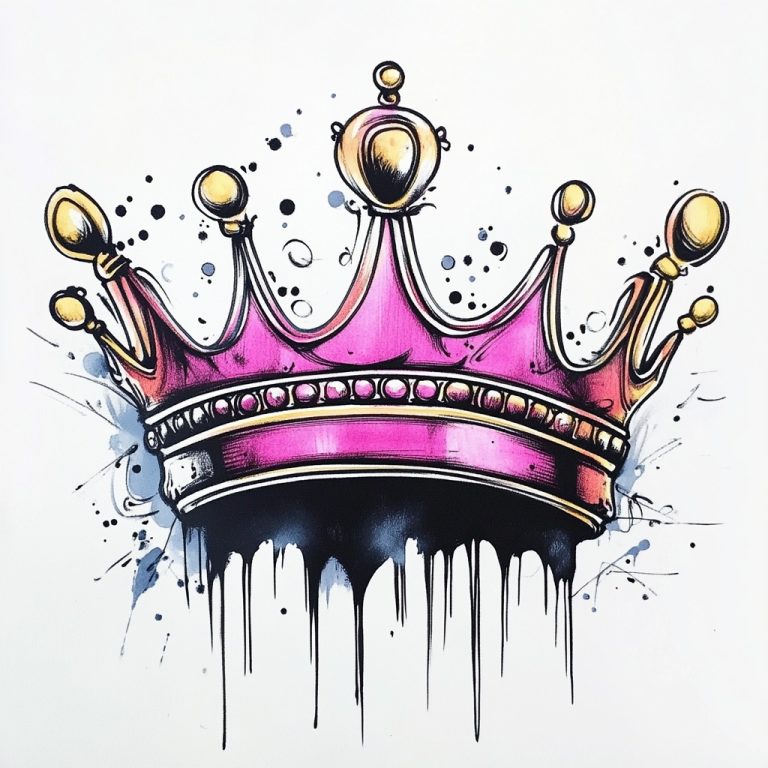 Graffiti Crown Sketches