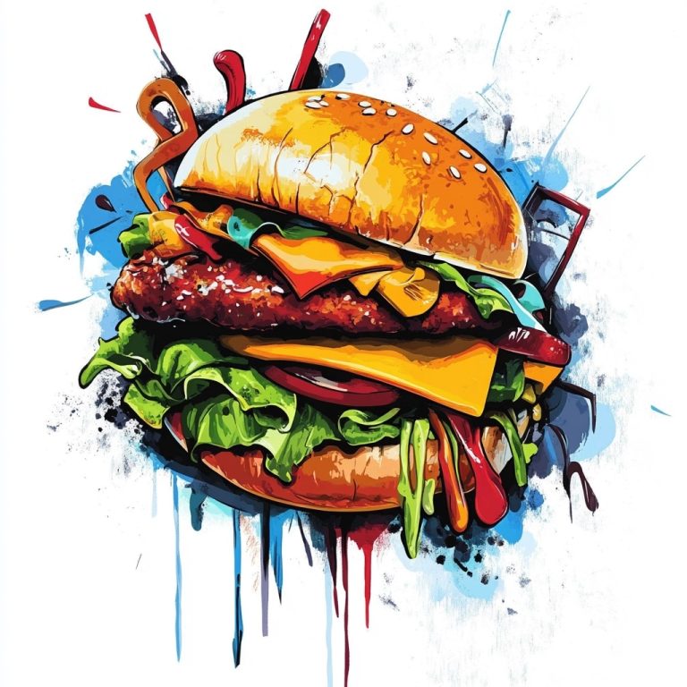 Graffiti Fast Food Art