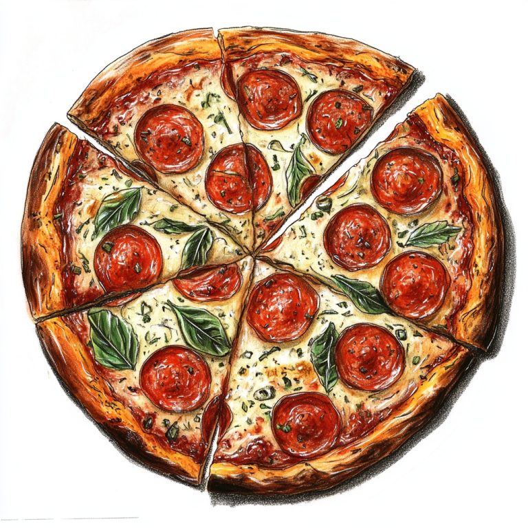 Graffiti Pepperoni Pizza