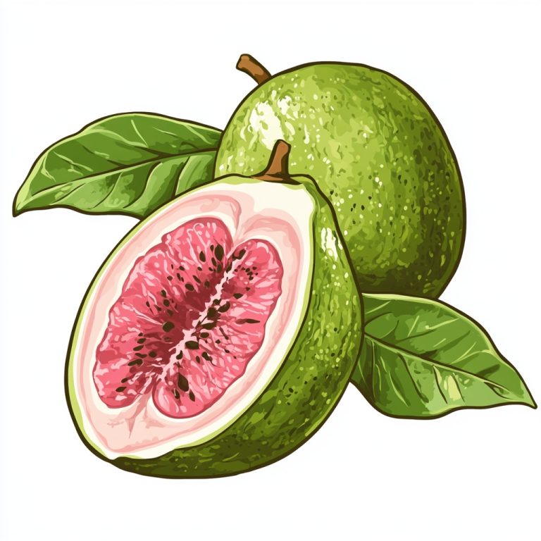 Guava Logo Design Illustration