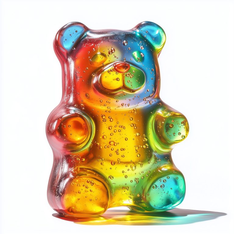 Gummy Bear with Beard