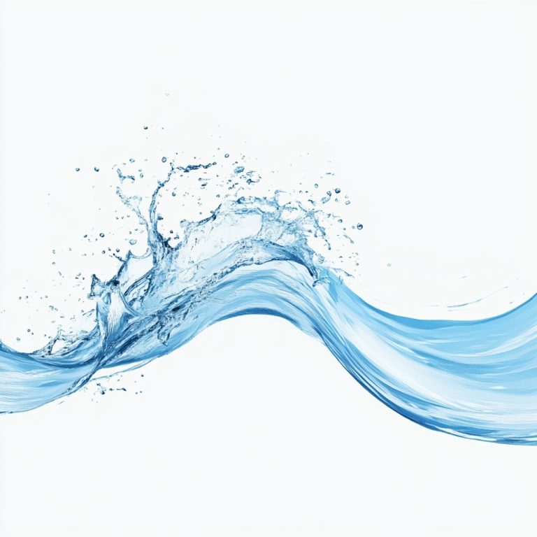 HD Water Wave Illustration