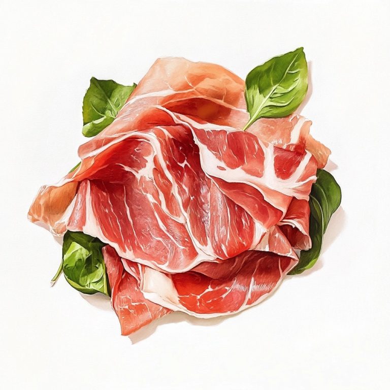 Hand Painted Italian Prosciutto