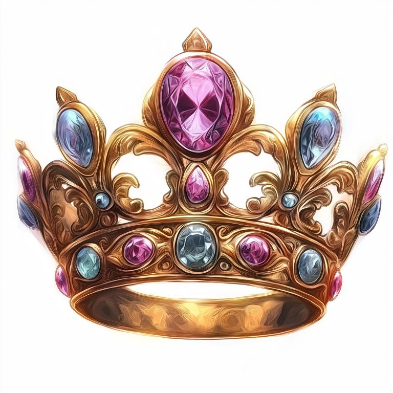 Heraldic Crown with Gemstones