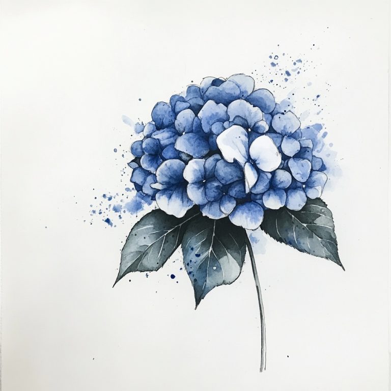 Hydrangea Floral 12