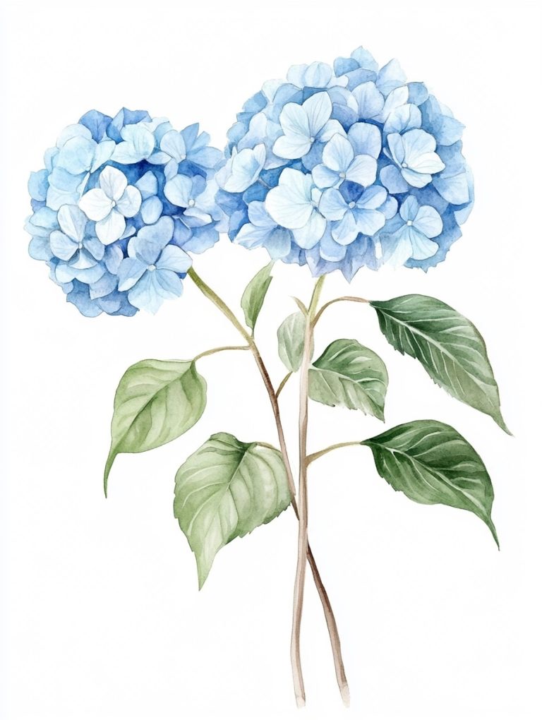 Hydrangea Floral 17