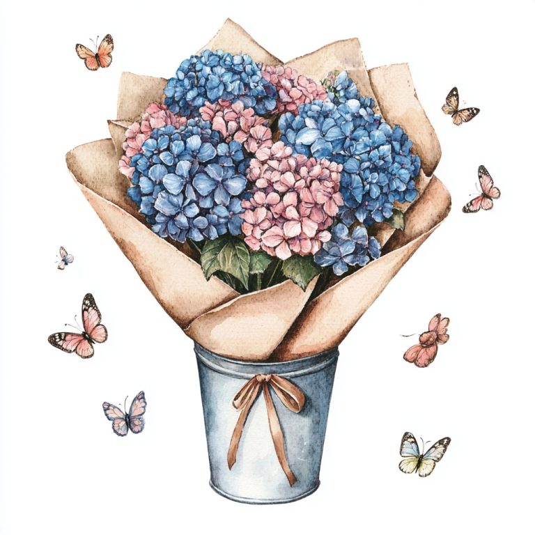 Hydrangea Floral 18