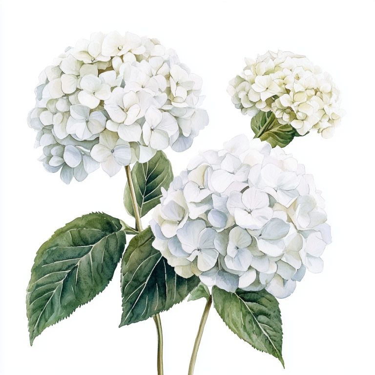 Hydrangea Floral 3