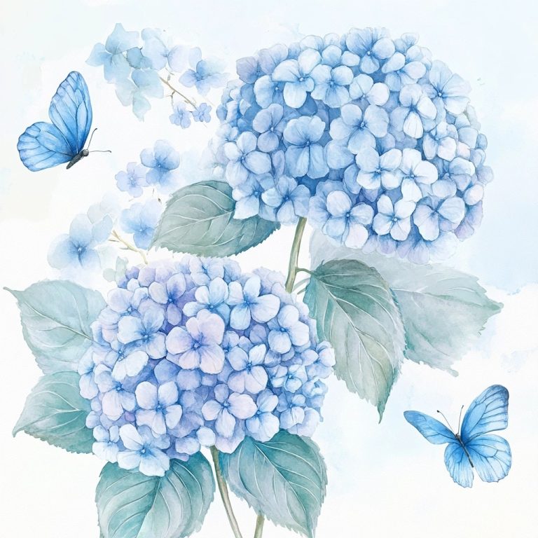 Hydrangea Floral 9