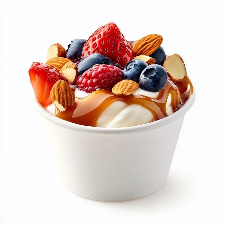 Hyper Realistic Frozen Yogurt