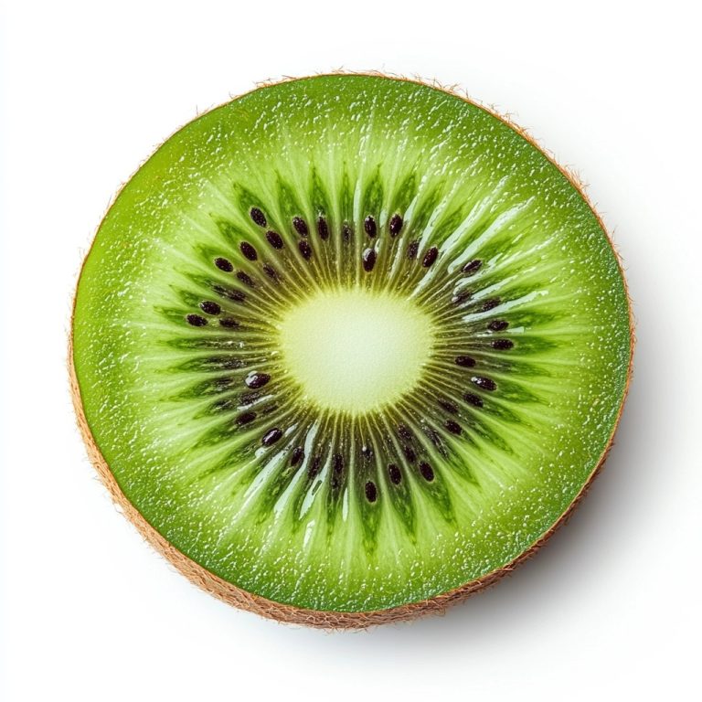 Hyper Realistic Kiwi Slice