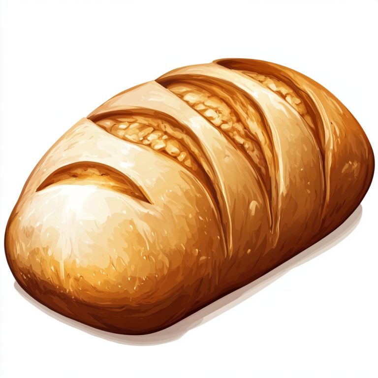 Iconic Bread Illustration