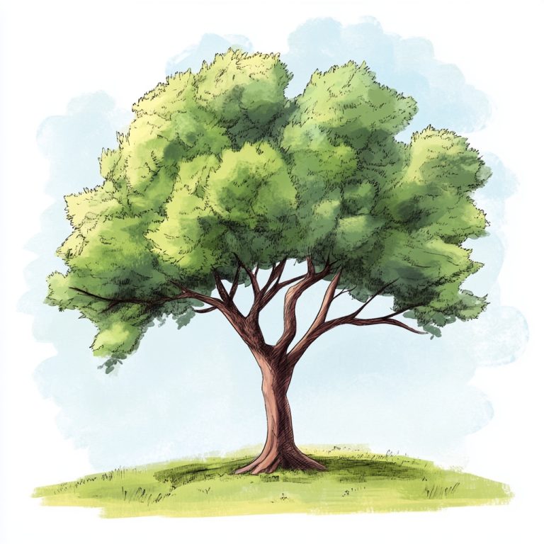 Illustrated Tree Design