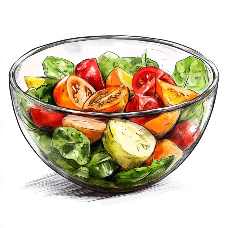 Industrial Salad Bowl Design