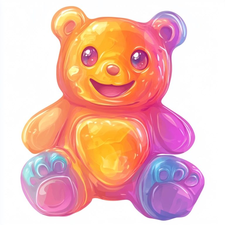 Kawaii Gummy Bear Halloween