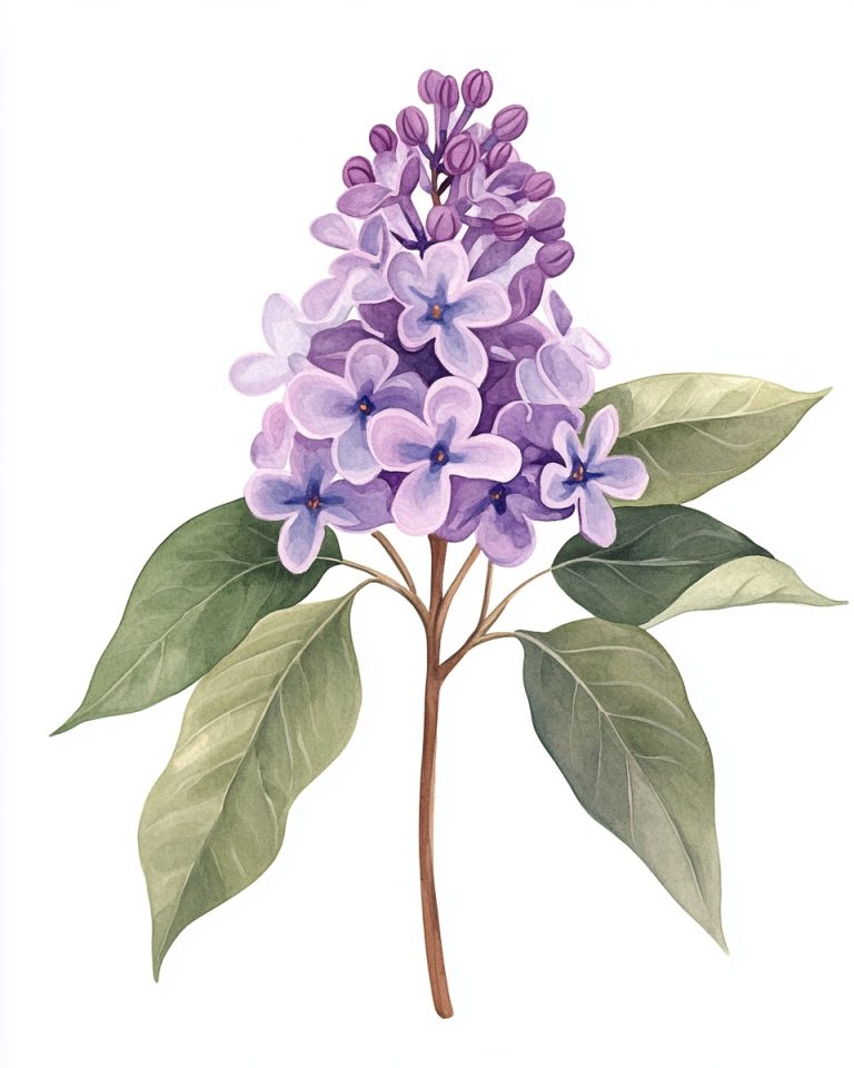 Lilac Color Study 10