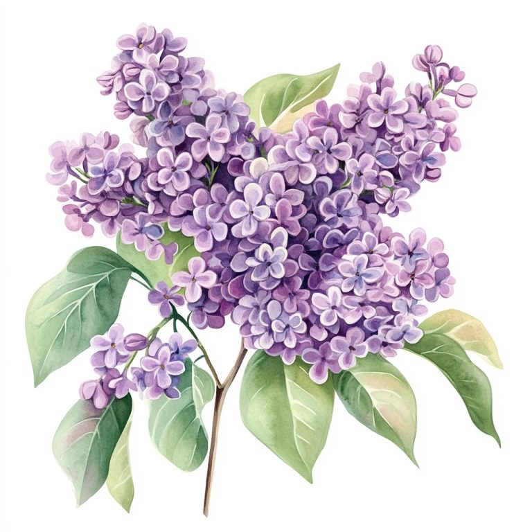 Lilac Color Study 5