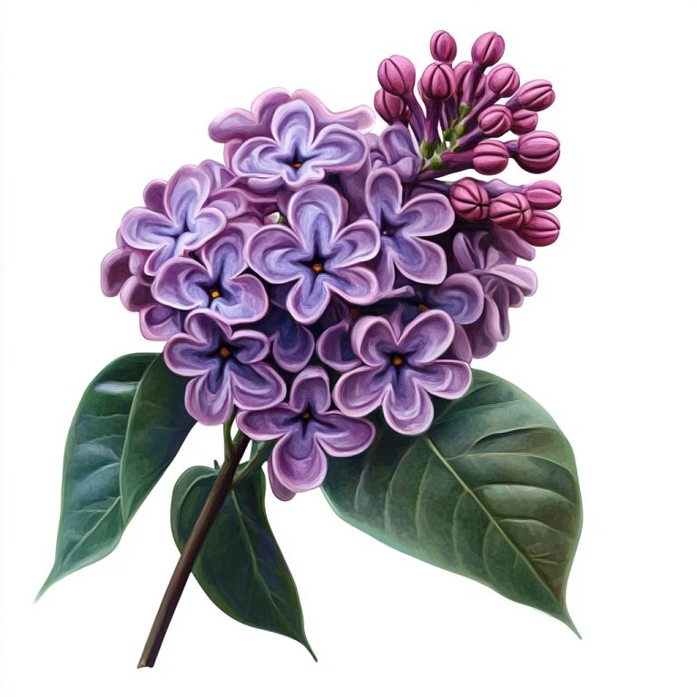 Lilac Color Study